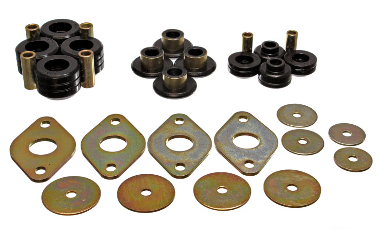 ENG8.4103G-Energy Suspension Cab Mount Bushing - Black-Bushing Kits-Energy Suspension