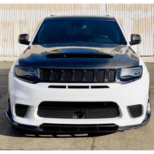 Load image into Gallery viewer, 2017-2021 Jeep Grand Cherokee TrackDemon Carbon Fiber Front Splitter-Lips &amp; Splitters-Black Ops Auto Works-Fiberglass-