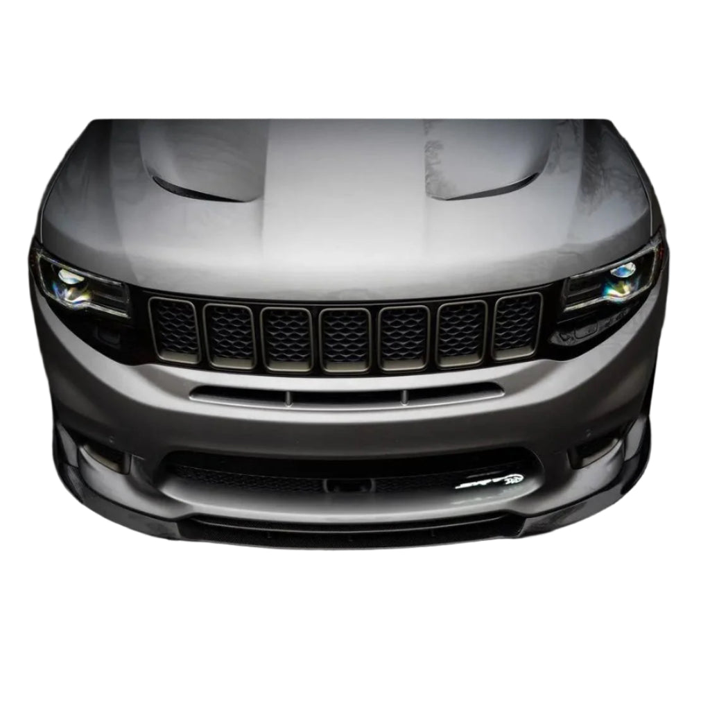 2017-2021 Jeep Grand Cherokee TrackDemon Carbon Fiber Front Splitter - Black Ops Auto Works
