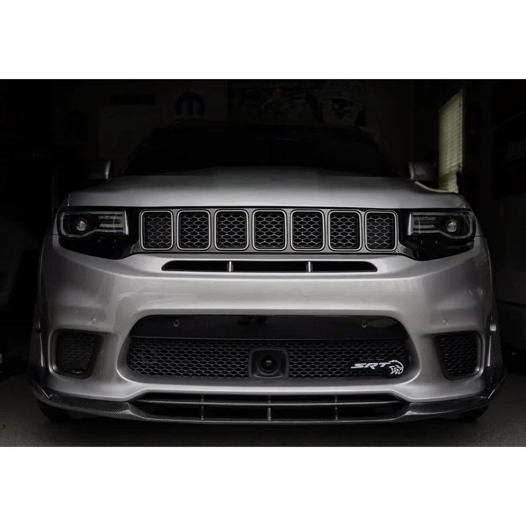 2017-2021 Jeep Grand Cherokee TrackDemon Carbon Fiber Front Splitter - Black Ops Auto Works