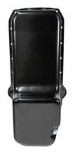 Load image into Gallery viewer, Moroso 1986+ Chevrolet Small Block (w/Passenger Side Dipstick) Wet Sump 5qt 7.5in Steel Oil Pan- Blk