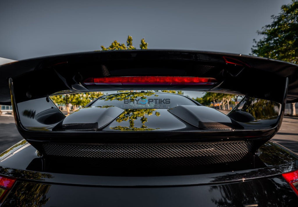 2018-2019 Porsche 991.2 GT3 Carbon Fiber Rear Intake Vents - Black Ops Auto Works