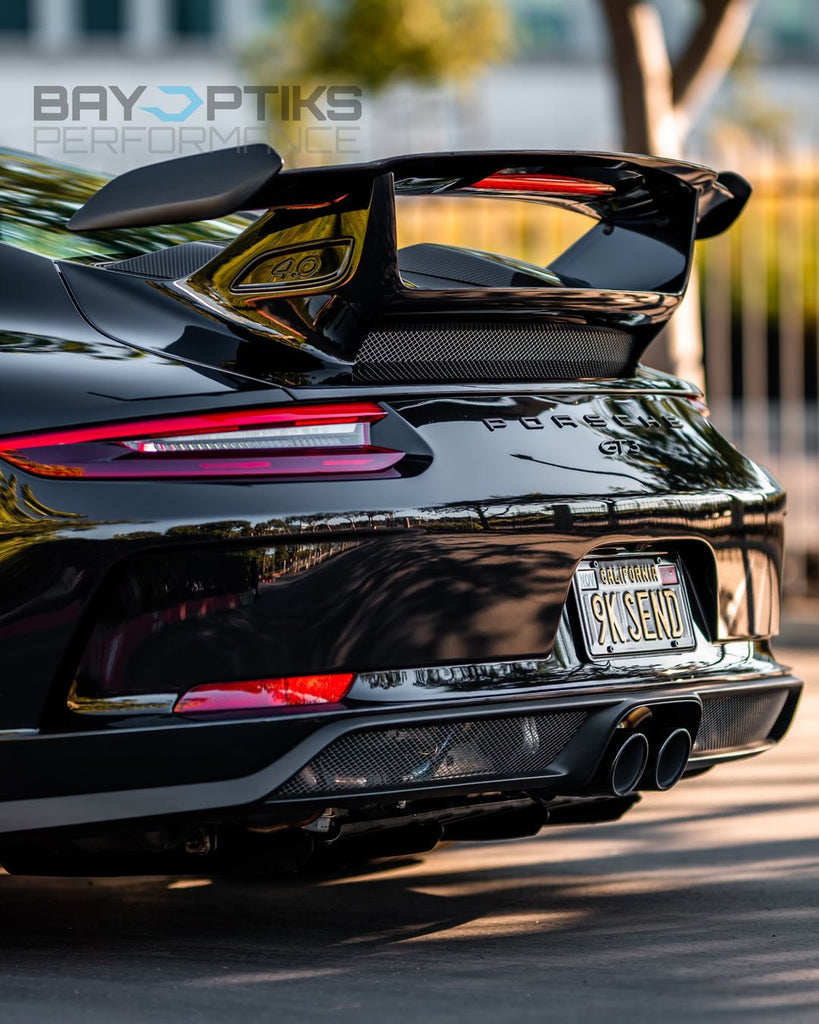 2018-2019 Porsche 991.2 GT3 Carbon Fiber Rear Intake Vents - Black Ops Auto Works
