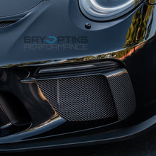 Load image into Gallery viewer, 2018-2019 Porsche 991.2 GT3 GT3 RS Carbon Fiber Front Bumper Splitters - Black Ops Auto Works