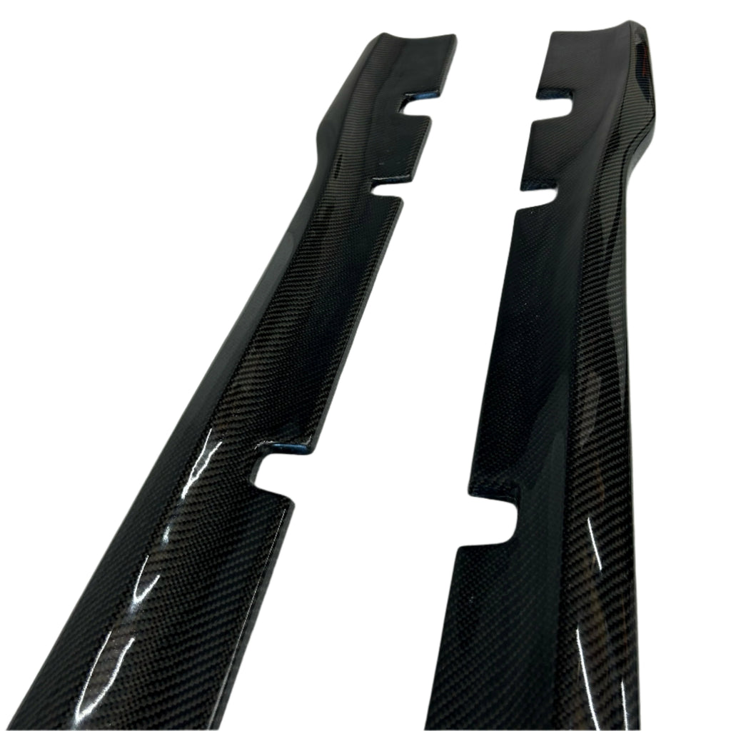 Dodge Charger Widebody Carbon Fiber Side Skirts-Side Skirts-Black Ops Auto Works-Fiberglass-