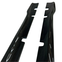 Load image into Gallery viewer, Dodge Charger Widebody Carbon Fiber Side Skirts-Side Skirts-Black Ops Auto Works-Fiberglass-