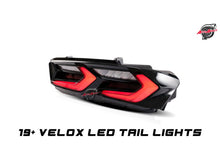 Load image into Gallery viewer, 2019-2023 Chevy Camaro Velox Amber Sequential LED Taillights Gloss BLK/ Red Lens - Black Ops Auto Works