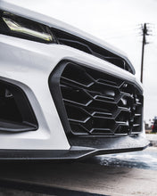 Load image into Gallery viewer, 2019-2023 Chevy Camaro ZL1 1LE Track Package Front Bumper Conversion 9pcs Flat BLK Non RS Headlights - Black Ops Auto Works