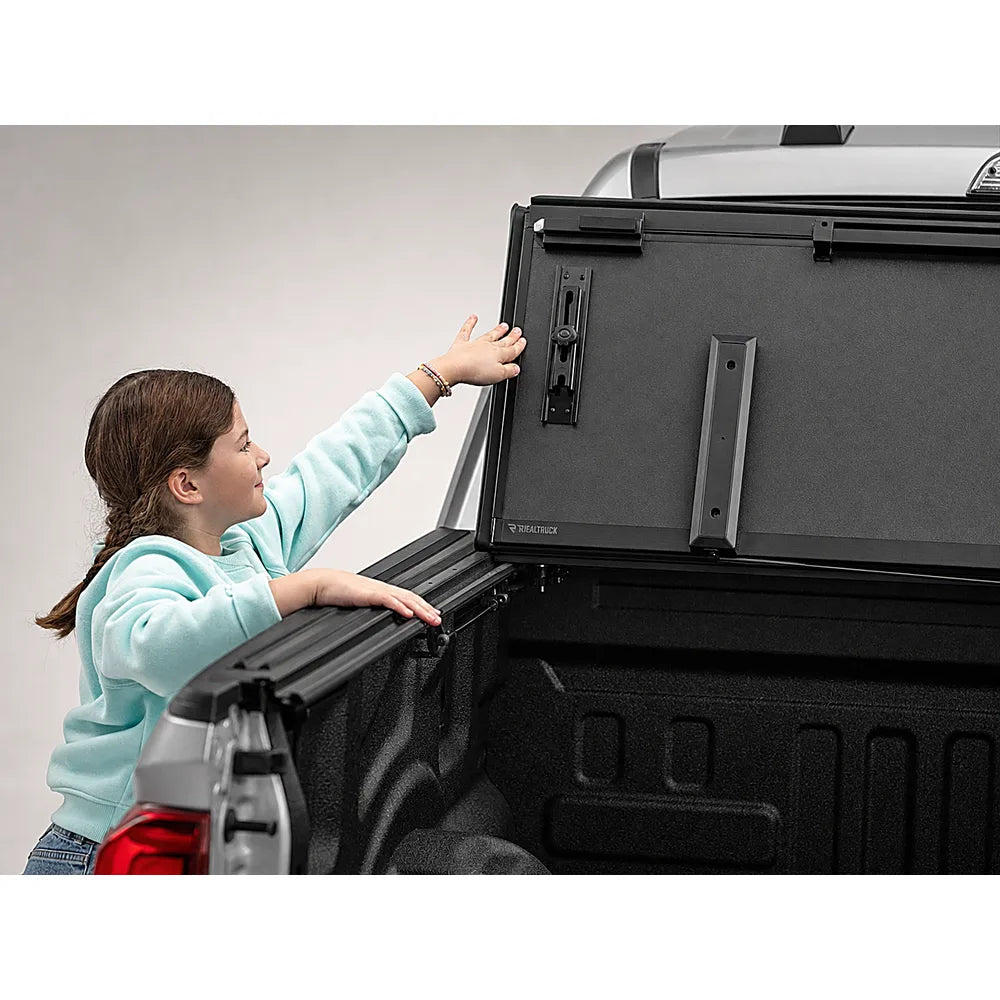 BAKFlip MX4 EZ-Lift tonneau cover installed on a 2019-2026 Ram 1500 without RamBox