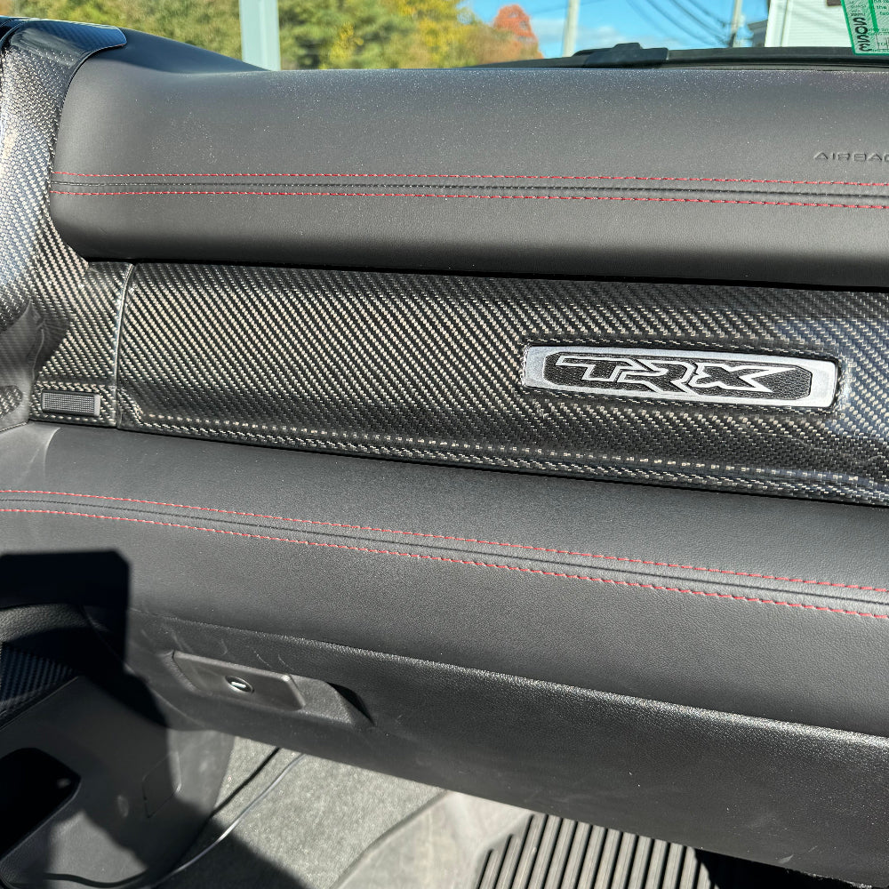 2019+ RAM 1500 / TRX Glovebox Carbon Fiber Panel Cover Exotic Innovations