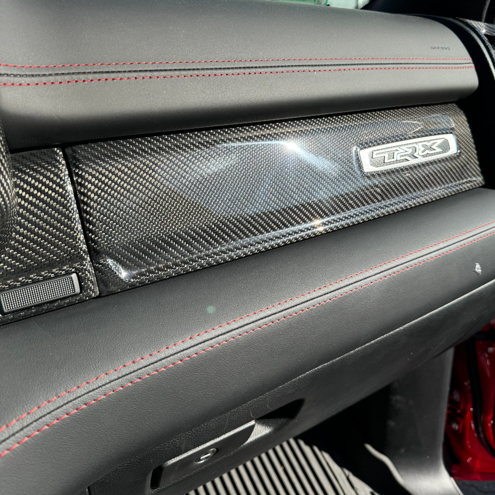 2019+ RAM 1500 / TRX Glovebox Carbon Fiber Panel Cover Exotic Innovations