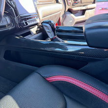 Load image into Gallery viewer, 2019+ RAM 1500/ TRX / RHO Carbon Fiber Center Console Side Covers Exotic Innovations