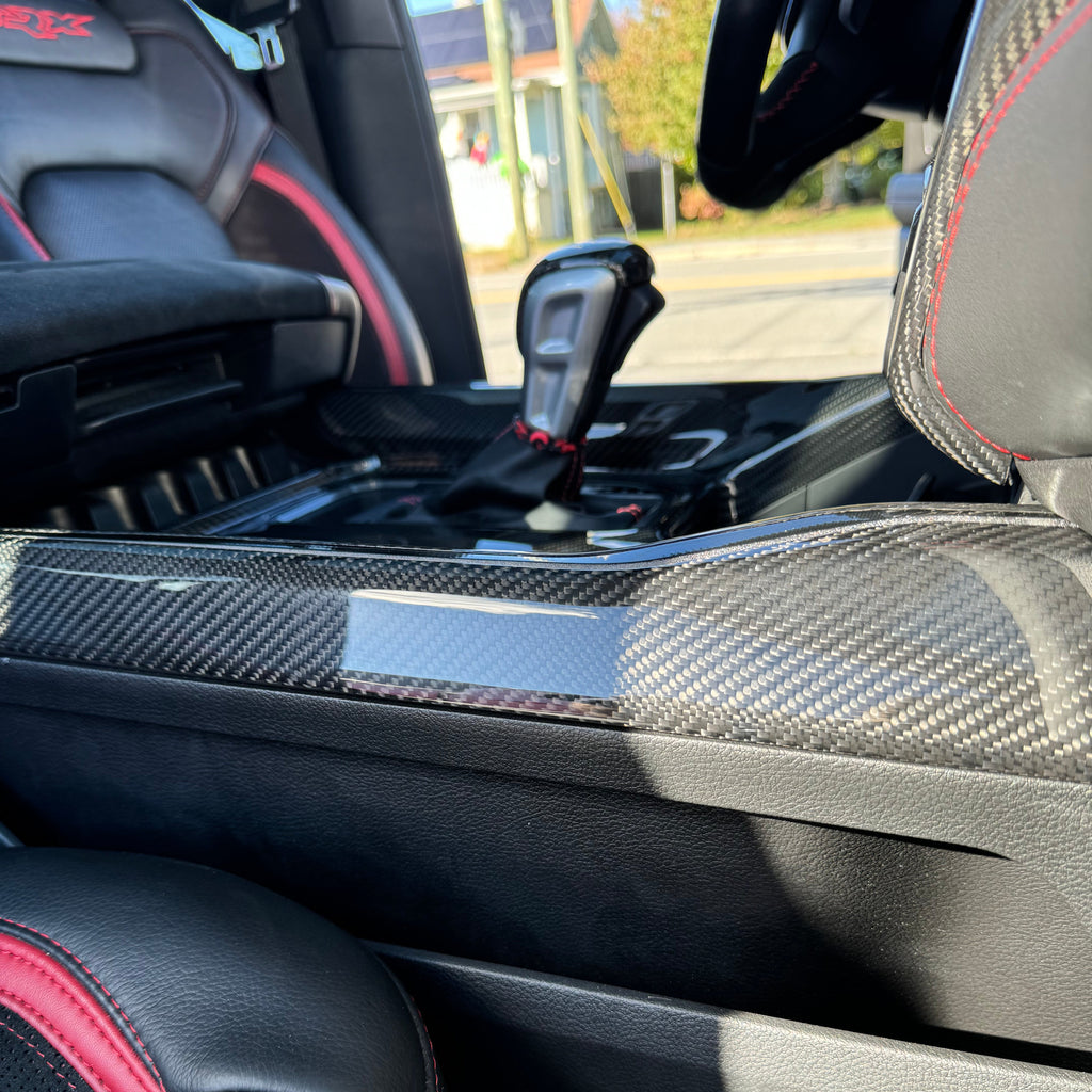 2019+ RAM 1500/ TRX / RHO Carbon Fiber Center Console Side Covers Exotic Innovations