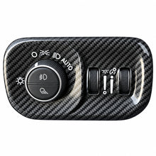 Load image into Gallery viewer, 2019+ RAM 1500/ TRX / RHO Carbon Fiber Cover Headlight Control Bezel — Exotic Innovations product image 1