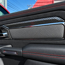 Load image into Gallery viewer, 2019+ RAM 1500 TRX/RHO Carbon Fiber Interior Door Applique Covers — Exotic Innovations product image 4