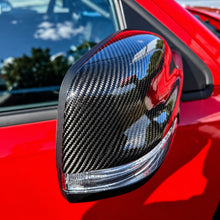 Load image into Gallery viewer, 2019+ RAM 1500/ TRX / RHO carbon fiber mirror cap covers — Exotic Innovations product image 4