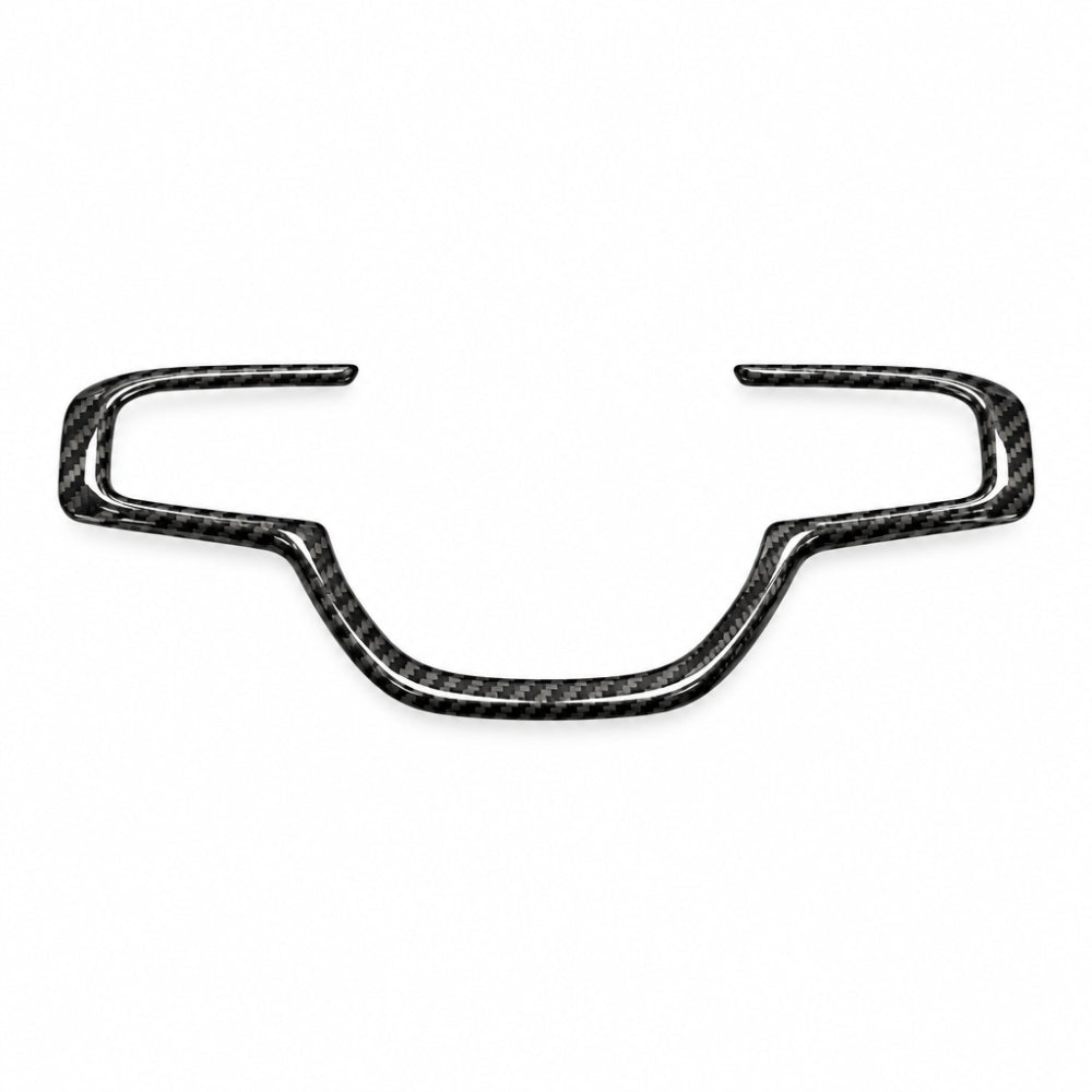 2019+ RAM 1500/ TRX / RHO Carbon Fiber Steering Wheel Bezel Cover — Exotic Innovations product image 6