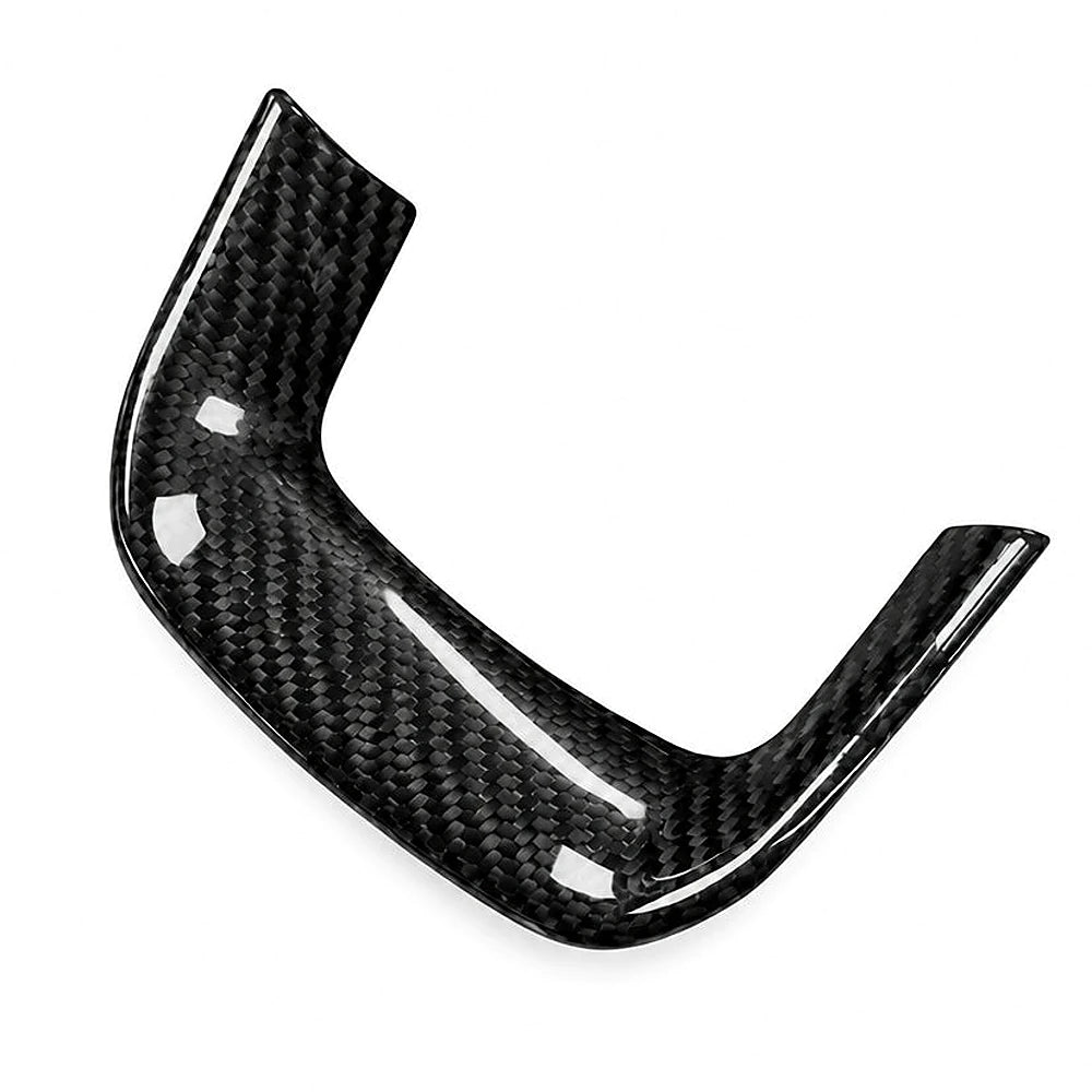 2019+ RAM 1500/ TRX / RHO carbon fiber steering wheel Lower Trim Cap — Exotic Innovations product image 5