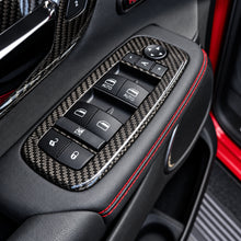 Load image into Gallery viewer, 2019+ RAM 1500 / TRX Carbon Fiber Window Switch Bezel Covers — Exotic Innovations product image 2