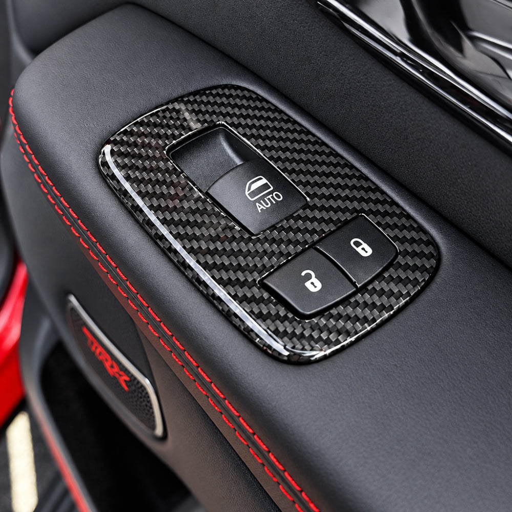 2019+ RAM 1500 / TRX Carbon Fiber Window Switch Bezel Covers — Exotic Innovations product image 7