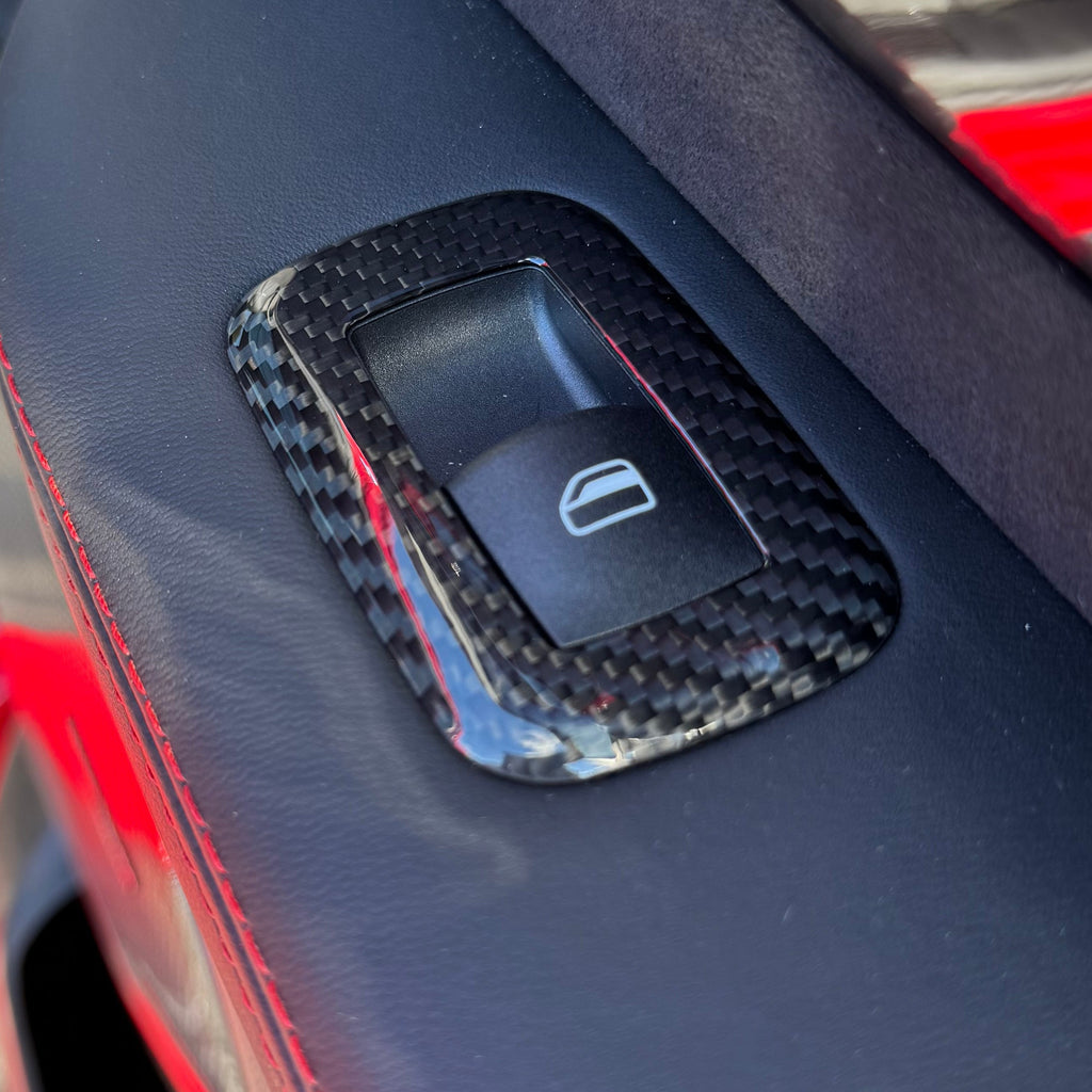 2019+ RAM 1500/ TRX / RHO Carbon Fiber Widow Switch Bezel Covers Exotic Innovations