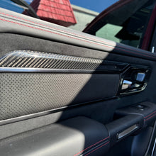 Load image into Gallery viewer, 2019+ RAM 1500 TRX/RHO Carbon Fiber Interior Door Applique Covers Exotic Innovations