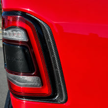 Load image into Gallery viewer, 2019+ RAM TRX / RHO Carbon Fiber Taillight Vent Covers! — Exotic Innovations product image 2