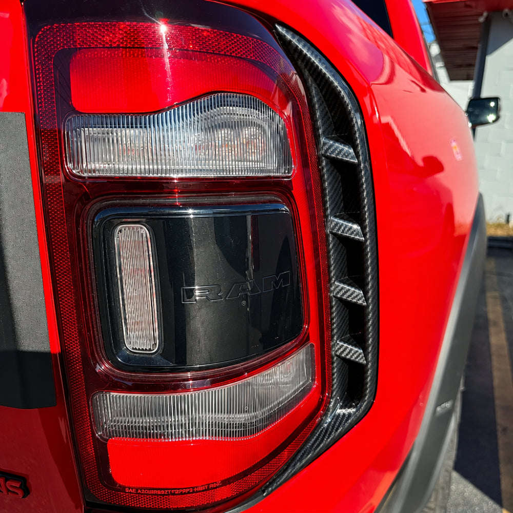 2019+ RAM TRX / RHO Carbon Fiber Taillight Vent Covers! — Exotic Innovations product image 4