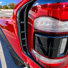 Load image into Gallery viewer, 2019+ RAM TRX / RHO Carbon Fiber Taillight Vent Covers! — Exotic Innovations product image 6