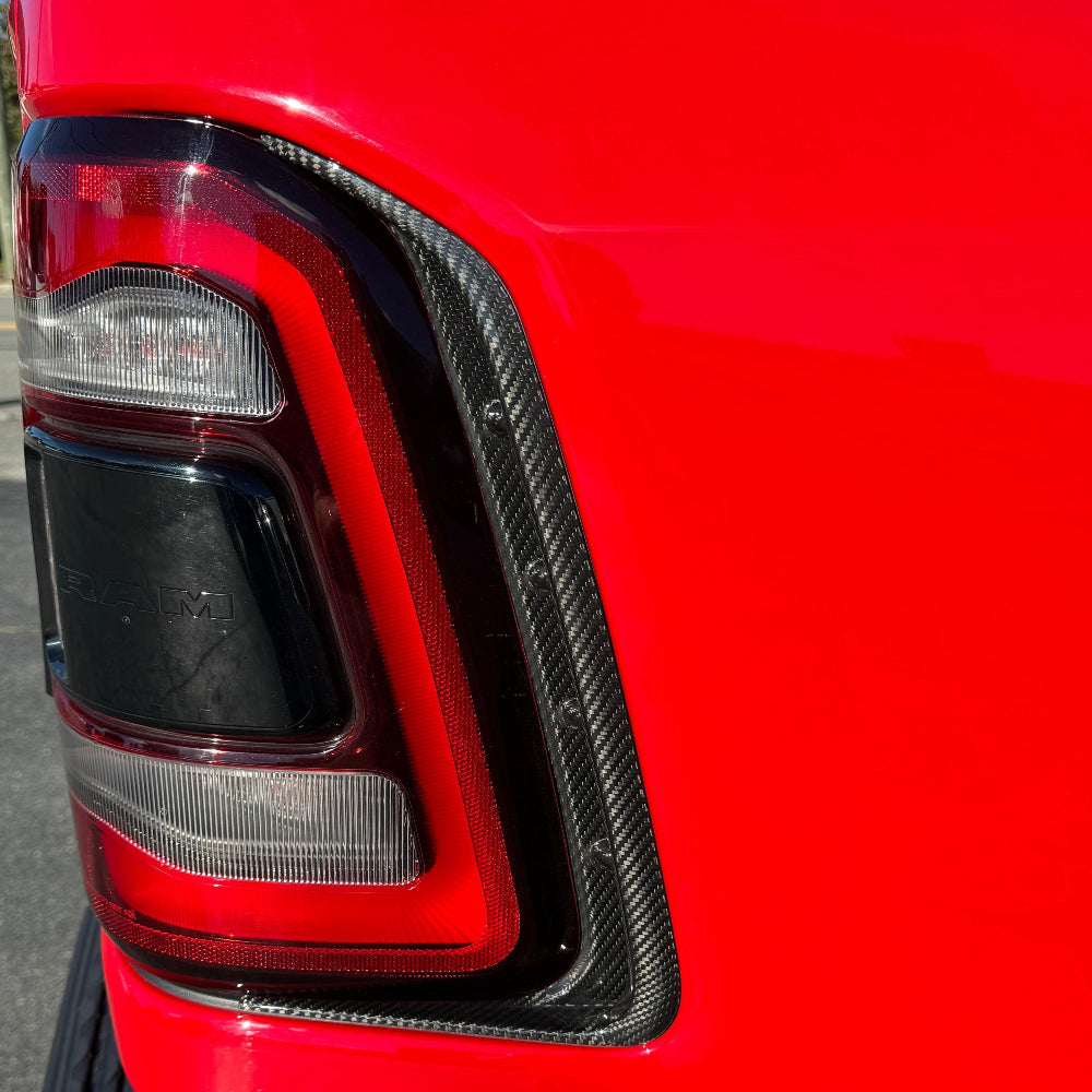 2019+ RAM TRX / RHO Carbon Fiber Taillight Vent Covers! Exotic Innovations