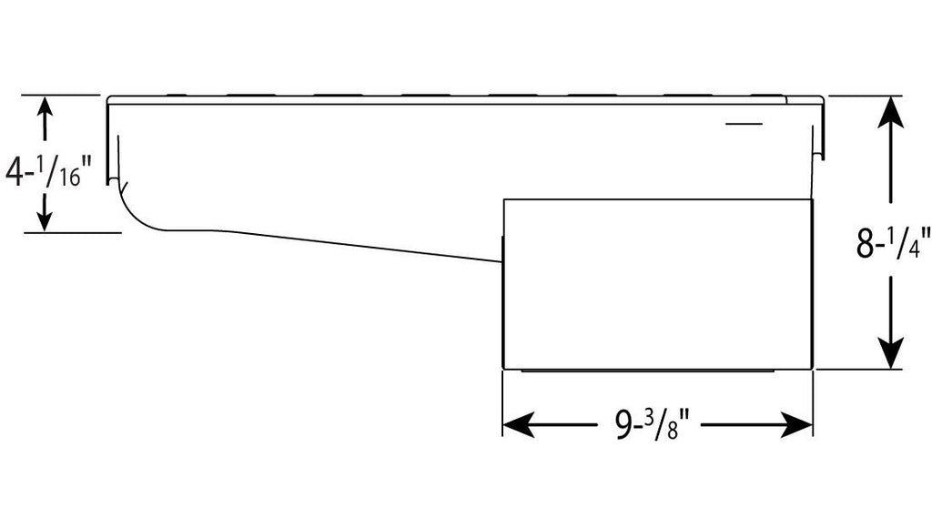 Moroso Pre-80 Chevrolet SBC (w/Driver Side Dipstick) Wet Sump 7qt 8.25in Steel Oil Pan - Black