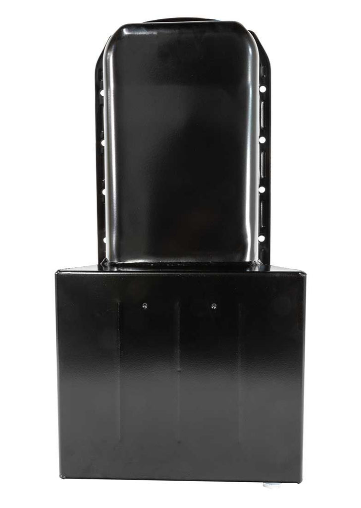 Moroso Pre-80 Chevrolet SBC (w/Driver Side Dipstick) Wet Sump 7qt 8.25in Steel Oil Pan - Black