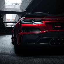 Load image into Gallery viewer, 2020-2024 Corvette C8 Euro Smoke Style LED Taillights Amber Sequential Pair - Black Ops Auto Works