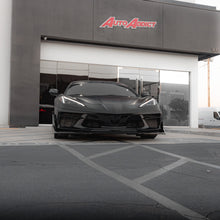 Load image into Gallery viewer, 2020-2024 Corvette C8 Stingray Evo Style Front Lip Gloss Black-Lips &amp; Splitters-Auto Addict-