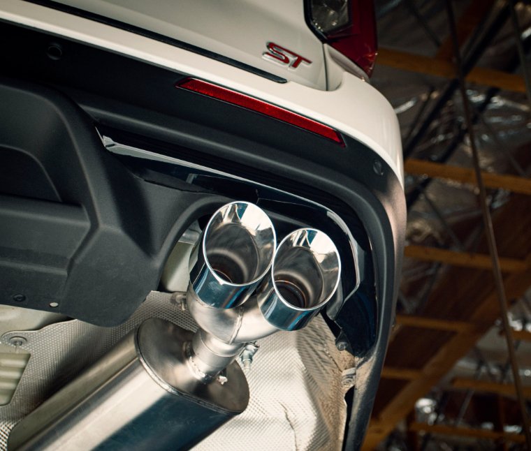 2020+ Explorer ST - 2.5" Downpipe Back Exhaust - Polished Tips - Black Ops Auto Works