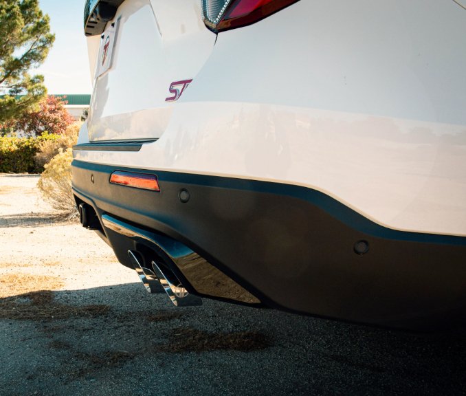 2020+ Explorer ST - 2.5" Downpipe Back Exhaust - Polished Tips - Black Ops Auto Works