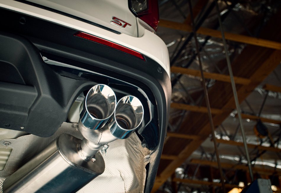 2020+ Explorer ST - 2.5" Mid Pipe Back Exhaust - Polished Tips - Black Ops Auto Works