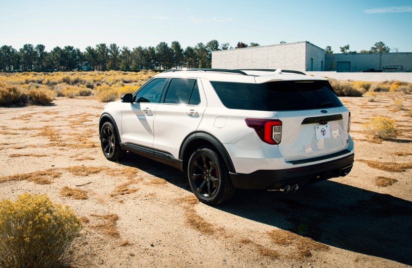 2020+ Explorer ST - 2.5" Mid Pipe Back Exhaust - Polished Tips - Black Ops Auto Works