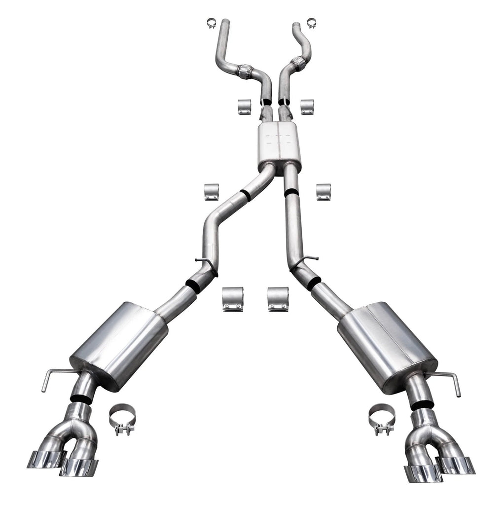 2020+ Ford Explorer ST - 3" Catback Exhaust With Polished Tips - Black Ops Auto Works