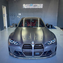 Load image into Gallery viewer, 2021-Present BMW M3 M4 M Performance Style Carbon Fiber Front Splitter Lip - Black Ops Auto Works