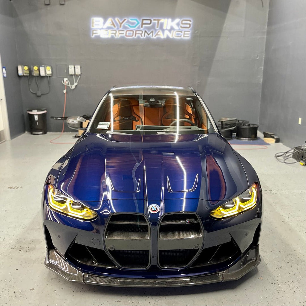 2021-Present BMW M3 M4 Vorsteiner Style Carbon Fiber Grill - Black Ops Auto Works