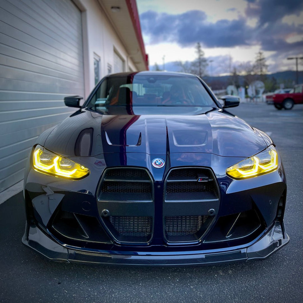 2021-Present BMW M3 M4 Vorsteiner Style Carbon Fiber Grill - Black Ops Auto Works