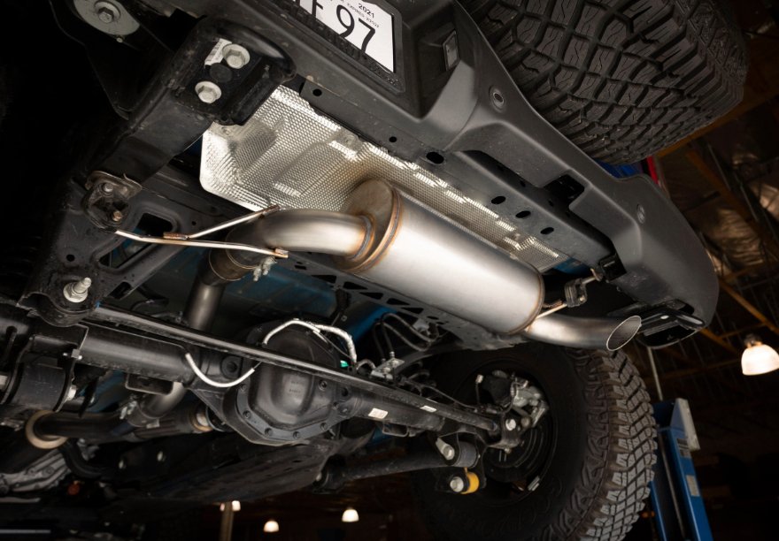 2021+ Ford Bronco 4Dr Catback Exhaust System - Black Ops Auto Works