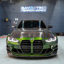 Load image into Gallery viewer, 2021-Present BMW M3 M4 ACS Style Carbon Fiber Front Bumper Canards - Black Ops Auto Works