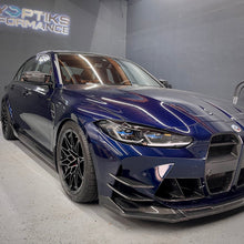Load image into Gallery viewer, 2021-Present BMW M3 M4 ACS Style Carbon Fiber Front Bumper Canards - Black Ops Auto Works