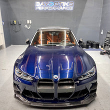 Load image into Gallery viewer, 2021-Present BMW M3 M4 ACS Style Carbon Fiber Front Bumper Canards - Black Ops Auto Works