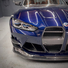 Load image into Gallery viewer, 2021-Present BMW M3 M4 ACS Style Carbon Fiber Front Bumper Canards - Black Ops Auto Works