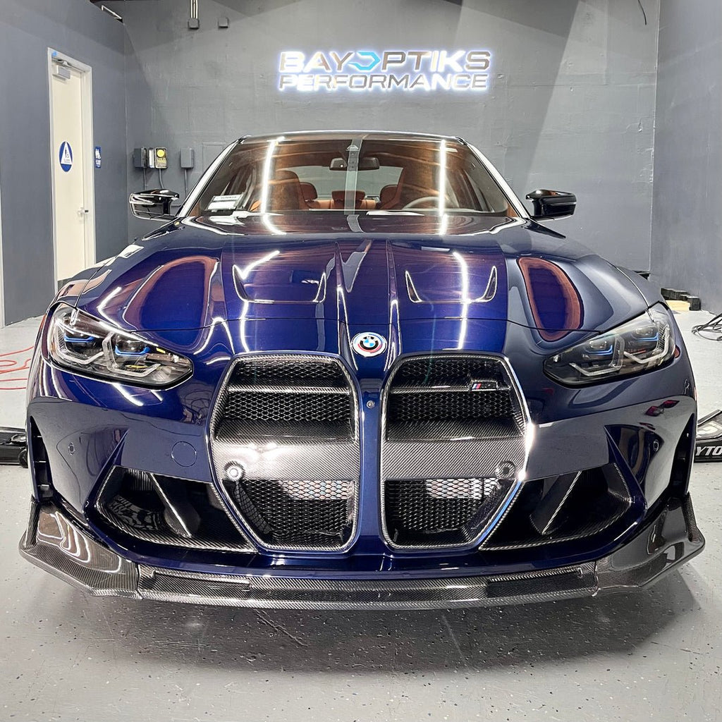 2021-Present BMW M3 M4 Carbon Fiber Front Bumper Vents - Black Ops Auto Works