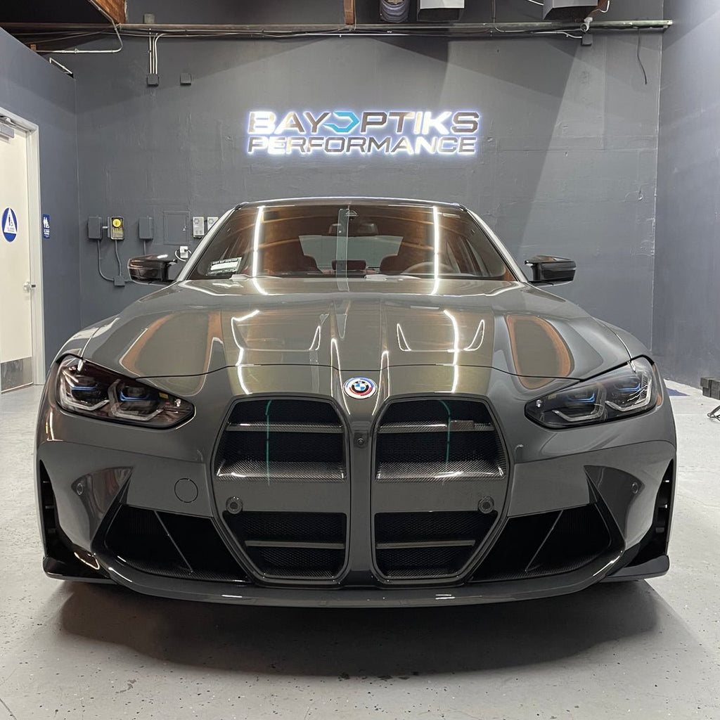 2021-Present BMW M3 M4 GT Style Carbon Fiber Grill - Black Ops Auto Works