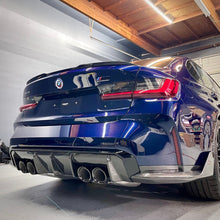 Load image into Gallery viewer, 2021-Present BMW M3 M4 M Performance Style Carbon Fiber Rear Diffuser - Black Ops Auto Works